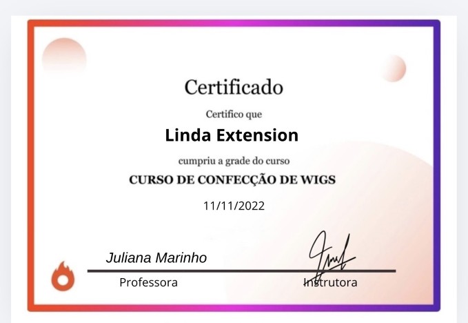 Certificato LindaExtension